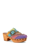 Kurt Geiger London Mayfair Clog In Rainbow Multi