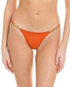 Vix Scales Ingrid Brazil Bikini Bottom In Orange