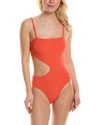 Solid & Striped The Cameron One-piece In Orange