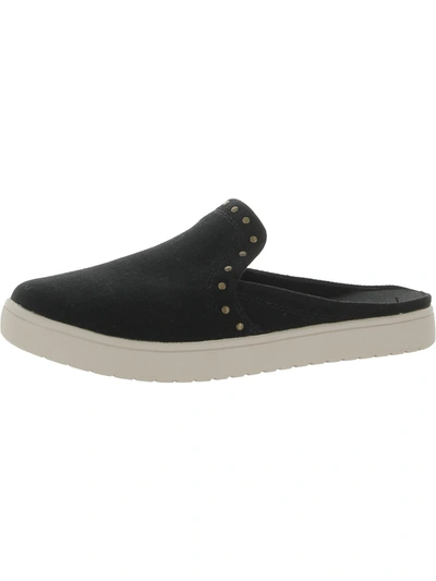 Koolaburra Darcee Womens Canvas Slip On Mules In Black