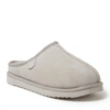 Dearfoams Fireside By  Men's Grafton Genuine Shearling Clog In Bone