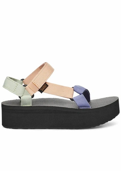 TEVA WOMEN'S FLATFORM UNIVERSAL SANDAL IN SHERBERT MULTI