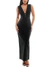 BEBE WOMENS RIBBED BODICE CAGE COCKTAIL AND PARTY DRESS