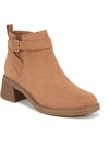Dr. Scholl's Shoes Retrospect Womens Zipper Ankle Booties In Multi