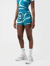 J. Lindeberg Stella Print Short In Swirl Bridge Monogram In Multi
