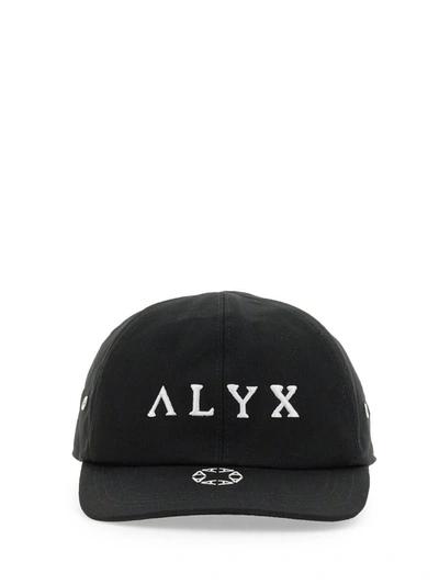 Alyx Logo-embroidered Baseball Cap In Black