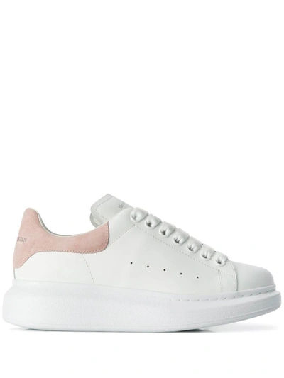 Alexander Mcqueen Trainers In White/patchouli