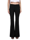 Alexander Mcqueen Narrow Bootcut Trouser In Black