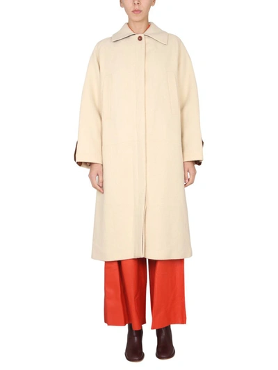 Alysi Traditional Coat In Beige