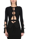 Andreädamo Andreādamo Knitted Cardigan In Black