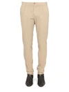 Aspesi Cotton Canvas Pants In Beige