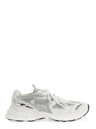 Axel Arigato Beige & Gray Marathon Sneakers In White