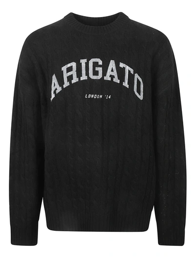 Axel Arigato Logo Sweatshirt In Black