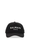BALMAIN BALMAIN BASEBALL HAT WITH LOGO