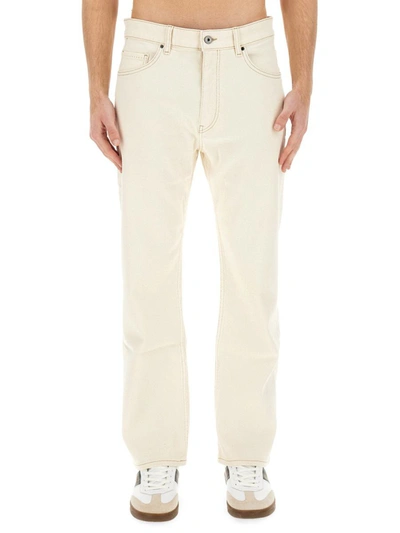 Hugo Boss Boss Regular Fit Jeans In Beige