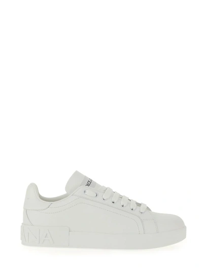 Dolce & Gabbana "portofino" Sneaker In White