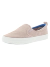 SPERRY CREST WOMENS LEATHER COMFORT SLIP-ON SNEAKERS