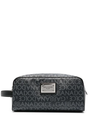 Dolce & Gabbana Luggage In Nero Grigio