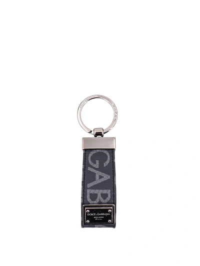 Dolce & Gabbana Keychain In Black