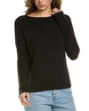 VINCE DRAPED WIDE NECK TOP