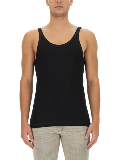 DOLCE & GABBANA DOLCE & GABBANA RIBBED TANK TOP