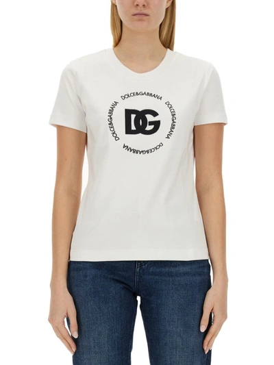 Dolce & Gabbana Cotton T-shirt In White