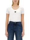 Dolce & Gabbana Logo Cotton T-shirt In White