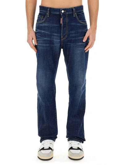 Dsquared2 Disco Wash 642 Jeans In Blue