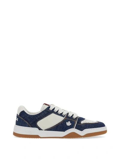 Dsquared2 Spiker Denim Trainers