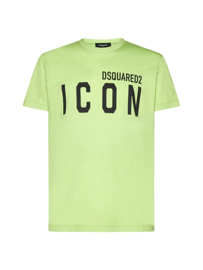 Dsquared2 T-shirt In Acid Green