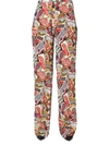 Dsquared2 Wide Pants In Multicolour