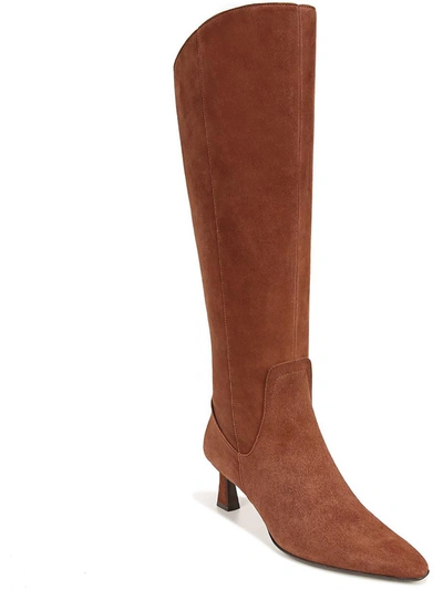 Naturalizer Deesha Womens Wide Calf Knee-high Boots In Brown