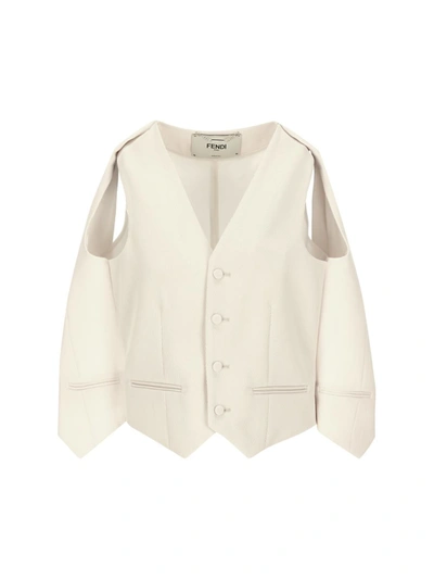 Fendi Jackets In Penelope-cream