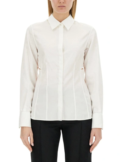 Helmut Lang Slim Fit Shirt In White