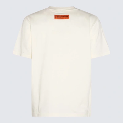 Heron Preston Embroidered Logo T-shirt In White