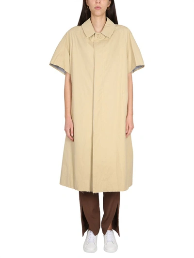 JEJIA JEJIA TRENCH COAT WITH CONTRASTING BACK