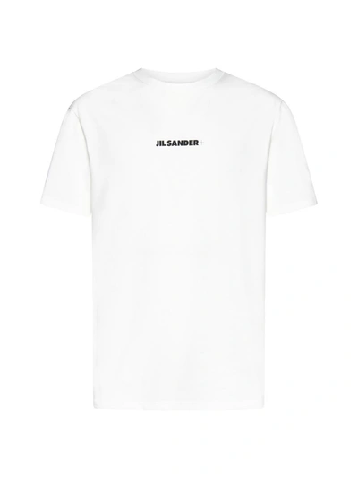 Jil Sander Plus T-shirts And Polos In Porcelain