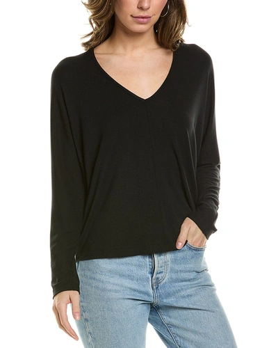 Vince Relaxed Top In Black