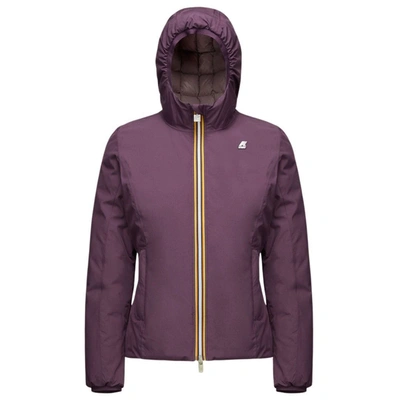 K-way Jacket In Pink & Purple