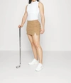 Shop J. Lindeberg Amilie Mid Skirt In Tiger Brown In Multi