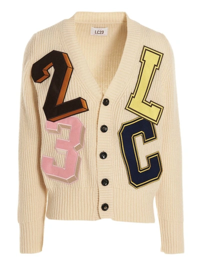 Lc23 'college' Cardigan In Beis