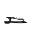 Manolo Blahnik Flip Flop Sandals In Black
