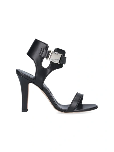 Manolo Blahnik High-heeled Shoe In Black