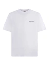 Marcelo Burlon County Of Milan Cross Over Cotton T-shirt In White