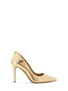Michael Michael Kors Alina Metallic Pointed In Gold