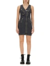 Moschino Jeans Mini Dress In Black
