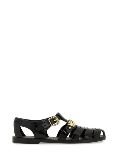 MOSCHINO MOSCHINO SANDAL WITH LOGO