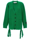 MSGM MSGM FRINGED CARDIGAN