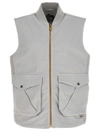 Objects Iv Life Grey Canvas Vest In Gray