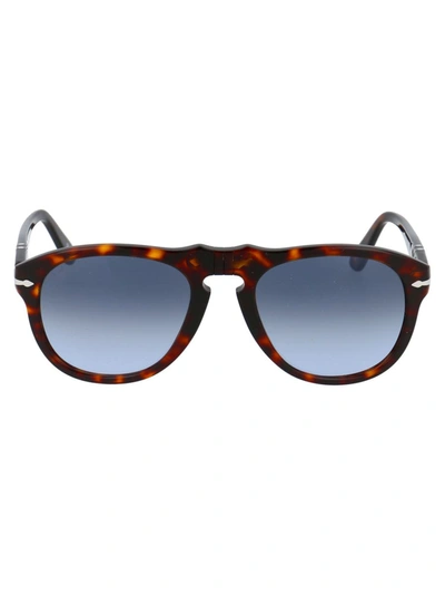 Persol 649 Original Aviator Sunglasses In Brown